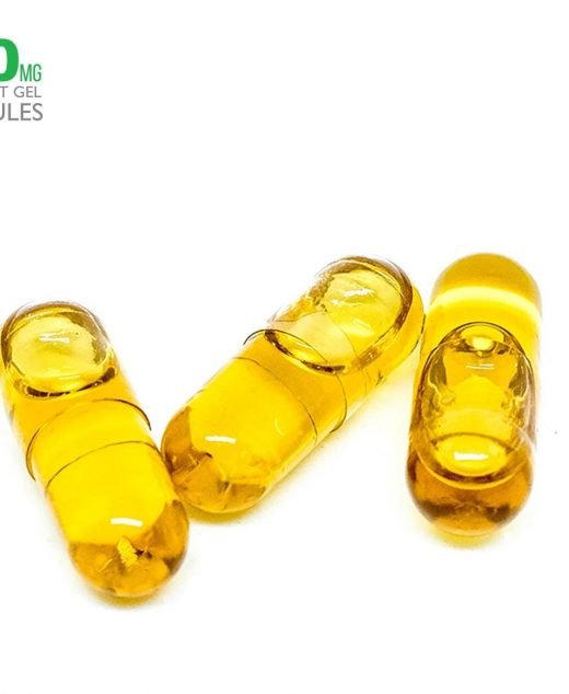 100mg THC Hemp Seed Oil Capsules