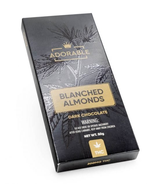 200mg THC infused Dark Chocolate